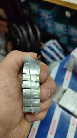 Do koszyka Panewki korbowodowe wału korbowego, zestaw, standardowe (STD) Daewoo Tico  KLY3