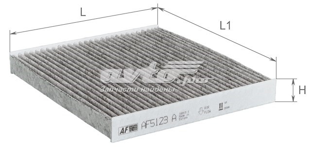 AF5123A Alpha Filter Filtr kabiny