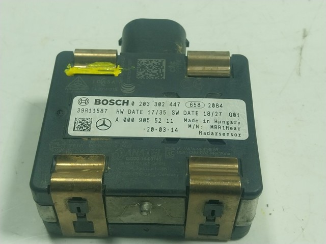 Do koszyka A0009055211 Mercedes Czujnik Radarowy odległości