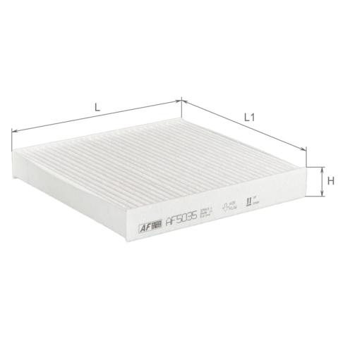 Filtr kabiny Alpha Filter AF5035 cena, od 8,01 USD