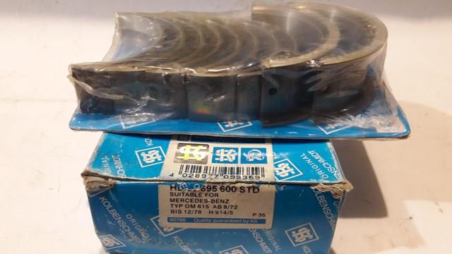 Do koszyka 87695600 Kolbenschmidt Panewki główne wału korbowego, zestaw, standardowe (STD)