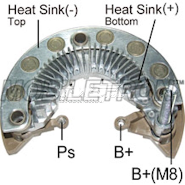 Mostek prostowniczy alternatora = Moster diodowy alternatora Nissan Qashqai 2 (J11)