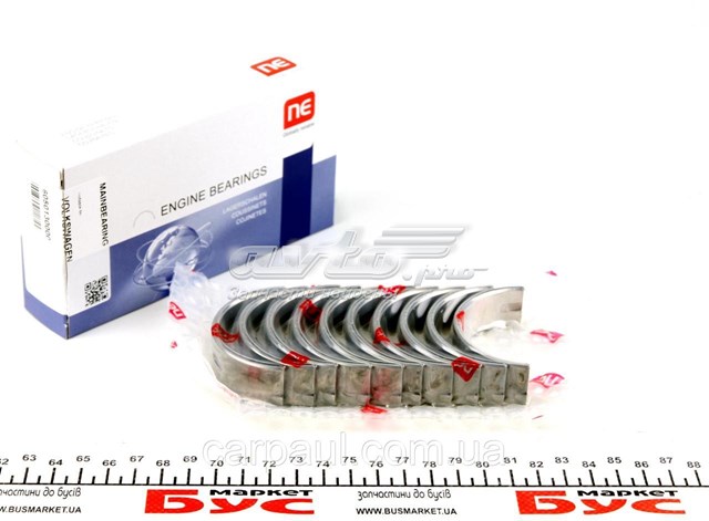 Panewki główne wału korbowego, zestaw, standardowe (STD) NE/NPR 180050001400 cena, od 31,18 USD