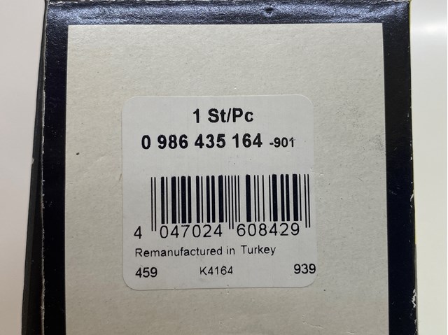 0986435053 Bosch Wtryskiwacz paliwa