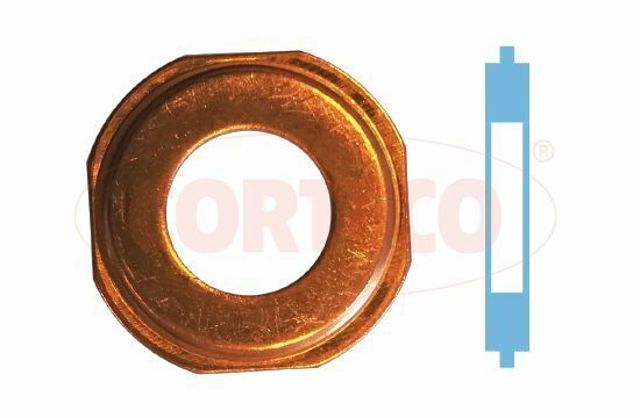 Pierścień uszczelniający wtryskiwacza Corteco 49430759 cena, od 4,22 USD