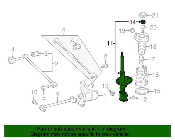 4853080654 Toyota Amortyzator tylny prawy