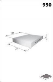 ELR7291 Mecafilter Filtr kabiny