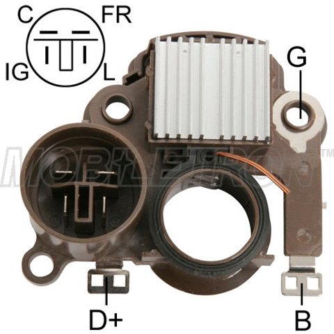 Regulator alternatora (przekaźnik ładowania) Honda 04314P08004