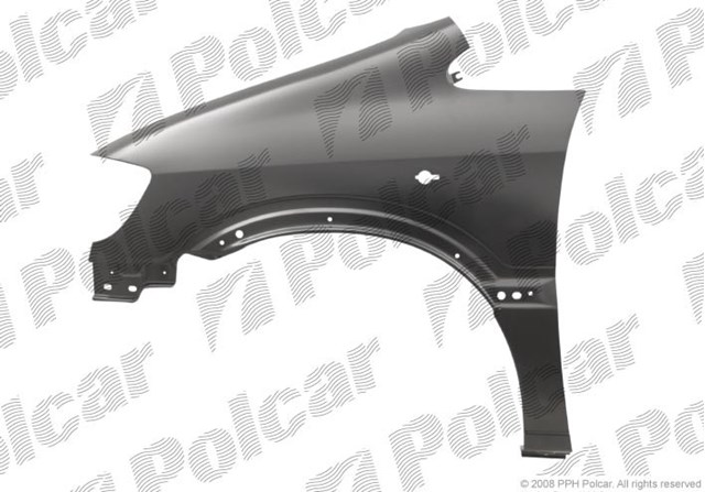 Do koszyka 556001 Polcar Błotnik przedni lewy