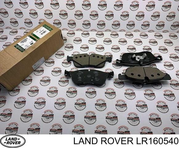 Klocki hamulcowe przednie tarczowe LR160540 Land Rover
