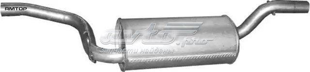 Tłumik, tylna część Polmostrow 0862 cena, od 68,98 USD