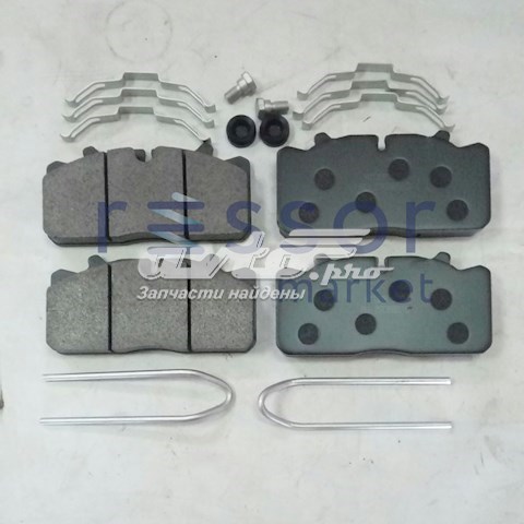 Klocki hamulcowe przednie tarczowe Rider RD29088PRO