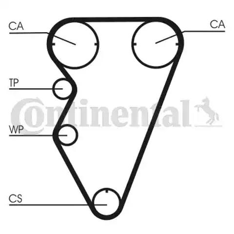 Pasek rozrządu Continental/Siemens CT929 cena, od 33,92 USD