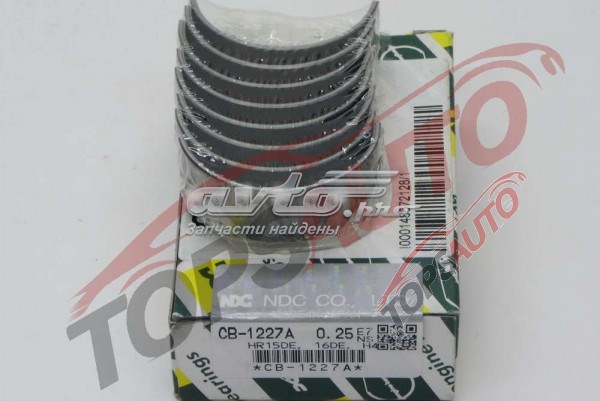 Panewki korbowodowe wału korbowego, zestaw, 1. naprawa (+0,25) do Nissan JUKE JPN F15