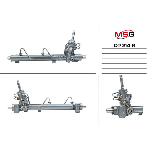 Listwa kierownicza (maglownica) MSG Rebuilding OP214R
