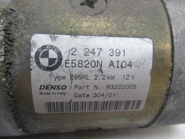 63222005 BMW Rozrusznik