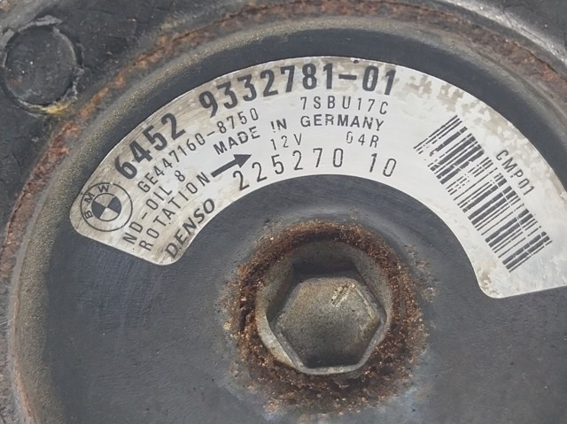 Sprężarka klimatyzacji 64529332781 BMW