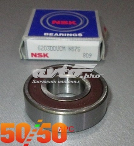 Łożysko alternatora NSK 6203DDUCM cena, od 5,94 USD