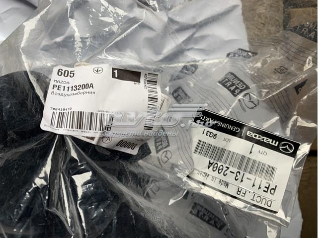 Do koszyka Wlot powietrza do filtra powietrza Mazda 3  BM, BN