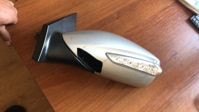 Lusterko wsteczne lewe 876103S070 Hyundai/Kia