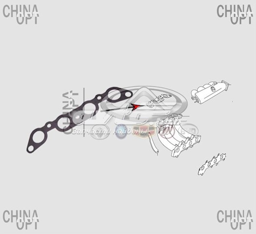 Uszczelka kolektora ssącego Chery QQ hatchback (2002 - 2026) cena, od 3,85 USD