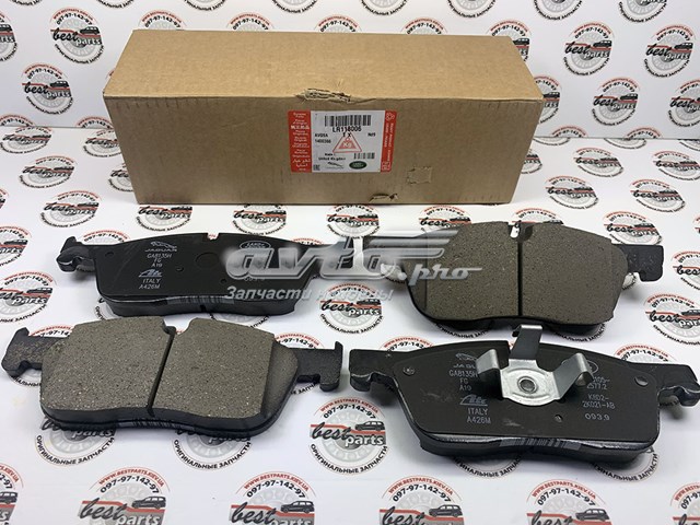 Klocki hamulcowe przednie tarczowe LR118006 Land Rover