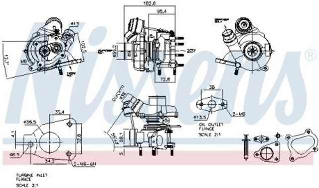 93139 Nissens turbina