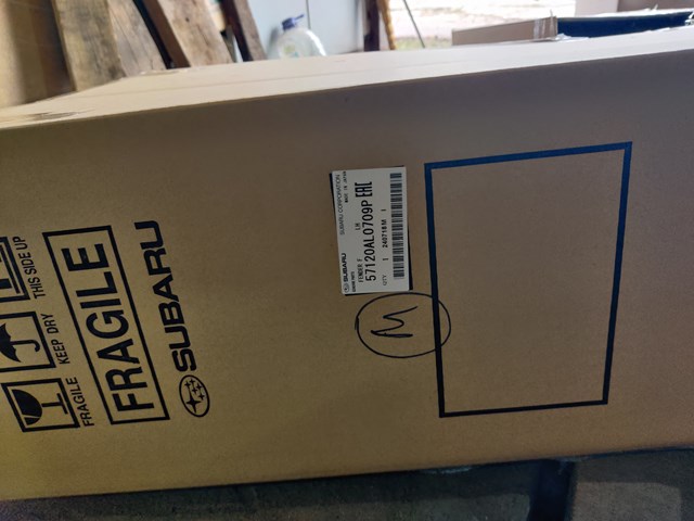 Błotnik przedni lewy 57120AL0709P Subaru