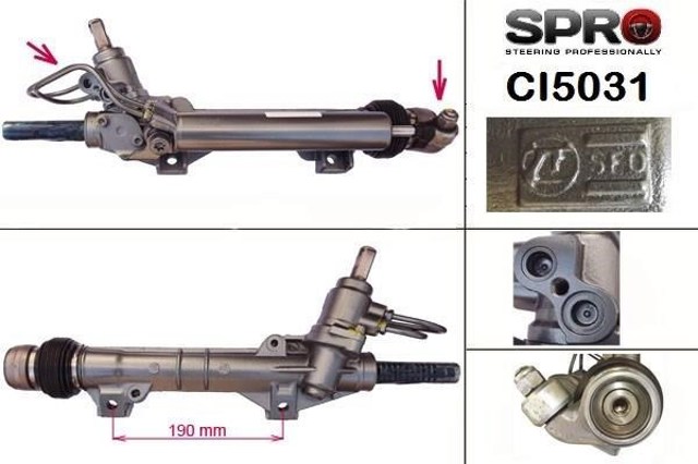 Do koszyka CI231R MSG Rebuilding Listwa kierownicza (maglownica)
