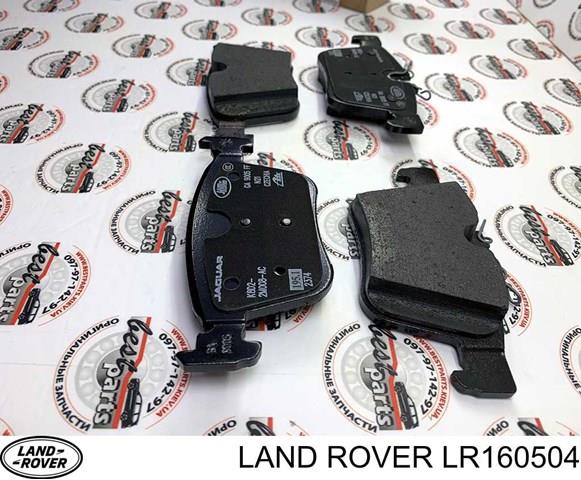Do koszyka LR160504 Land Rover Okładziny (klocki) do hamulców tarczowych tylne