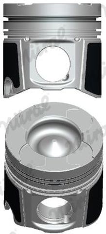 8713750730 Nural Tłok, komplet na 1 cylinder, 2. naprawa (+0,50)