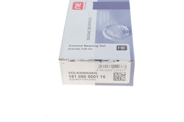 181050000115 NE/NPR Panewki korbowodowe wału korbowego, zestaw, 1. naprawa (+0,25)