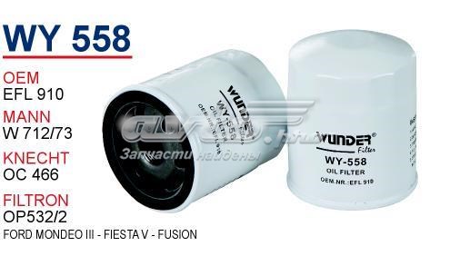 Filtr oleju Wunder WY558