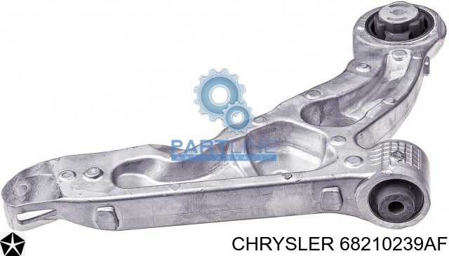 68210239AF Chrysler wahacz zawieszenia przedniego dolny lewy