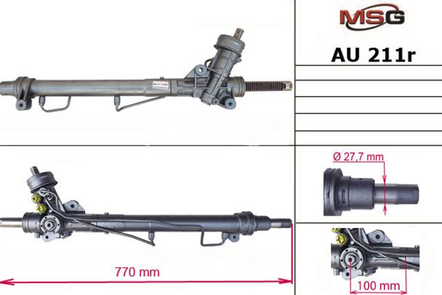 Do koszyka AU211R MSG Rebuilding Listwa kierownicza (maglownica)