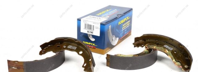 Klocki hamulcowe tylne bębnowe Kampol K740 cena, od 25,88 USD
