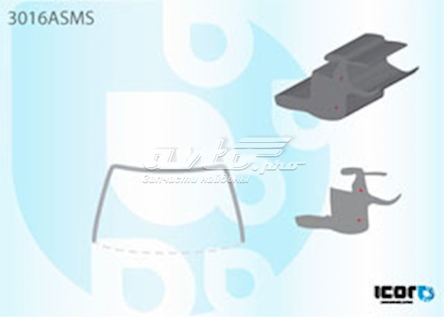 Uszczelka szyby przedniej FPS GS1704P120X cena, od 44,33 USD