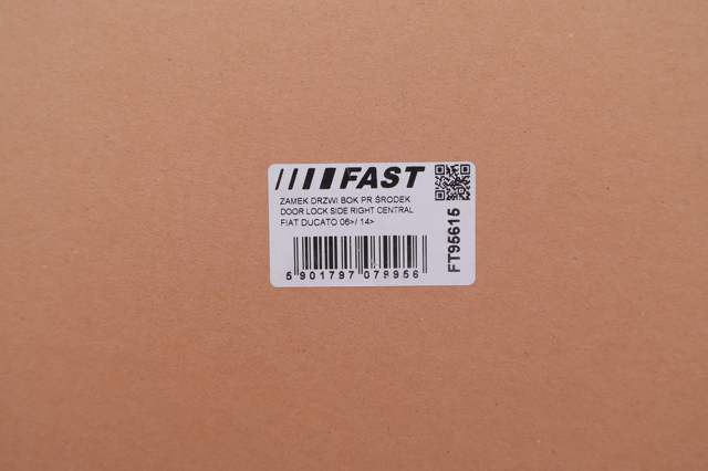 Zamek drzwi bocznych przesuwnych FT95615 Fast