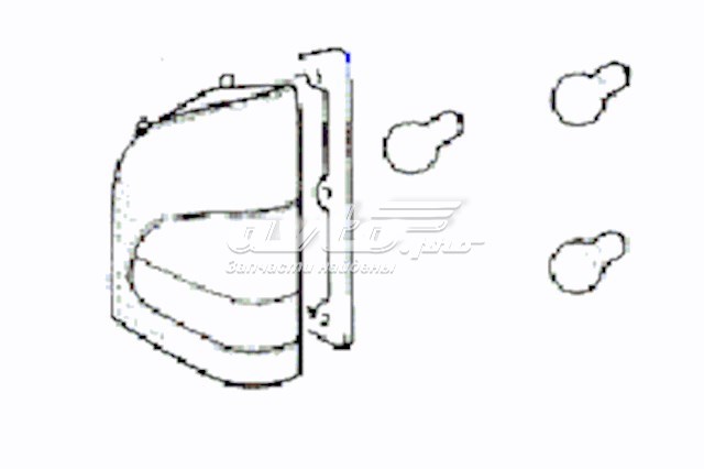 Lampa zespolona tylna prawa Hyundai/Kia 9240243400 cena, od 120,40 USD