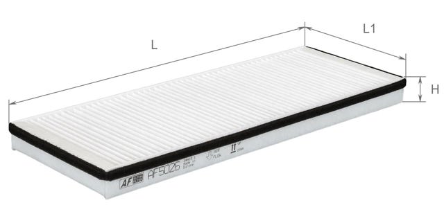 Filtr kabiny Alpha Filter AF5026