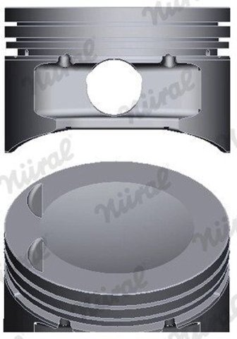 Do koszyka 8743850000 Nural Tłok, komplet do jednego cylindru, STD