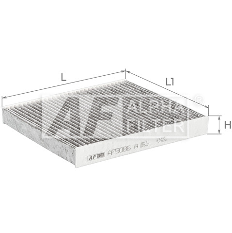Do koszyka AF5086A Alpha Filter Filtr kabiny
