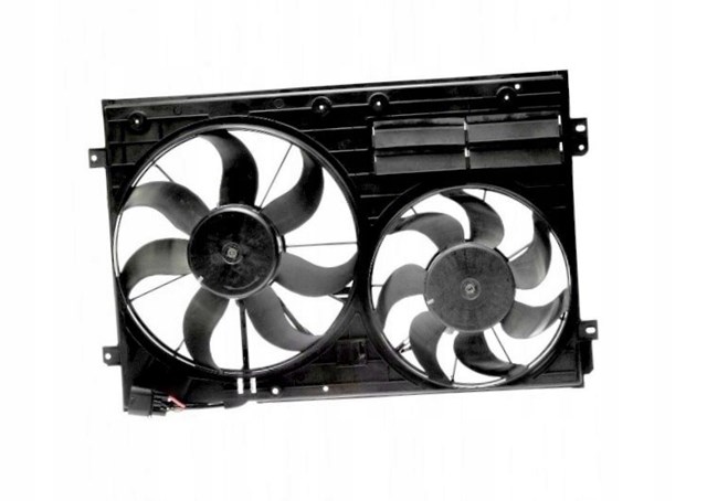 Wentylator elektryczny układu chłodzenia, kompletny (silnik+wirnik) prawy Polcar 957823W2 cena, od 49,43 USD