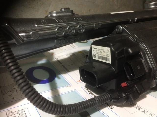 Listwa kierownicza (maglownica) 1K1423055MV VAG