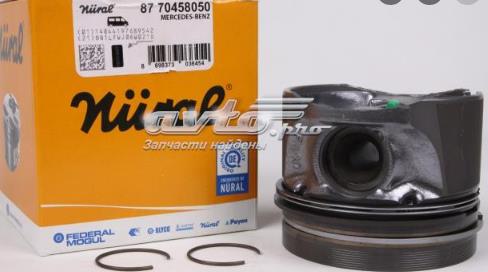 Tłok, komplet na 1 cylinder, 2. naprawa (+0,50) Nural 8770458050
