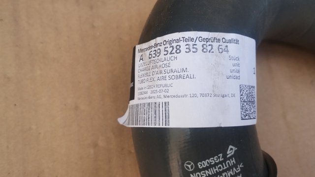 Do koszyka A6395283582 Mercedes 