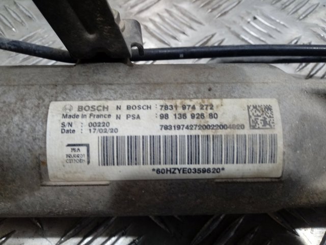 Listwa kierownicza (maglownica) 9813692680 Peugeot/Citroen