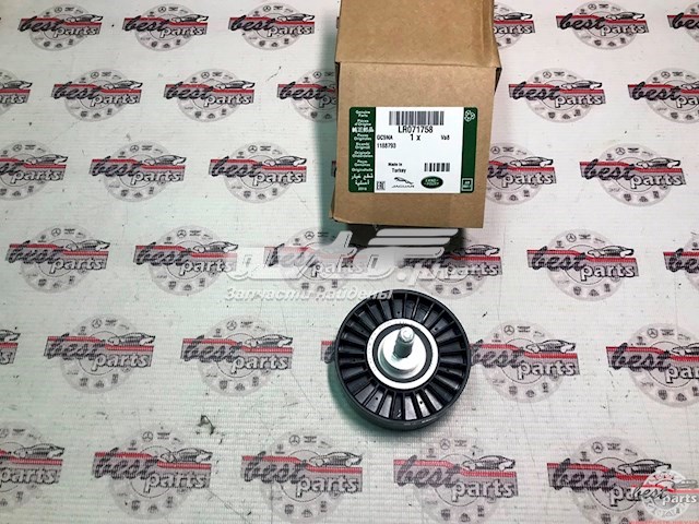Do koszyka LR071758 Land Rover Rolka prowadząca, kierunkowa paska napędowego