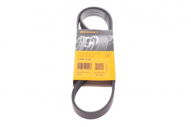 Pas napędowy mechanizmów Continental/Siemens 6PK1115 cena, od 14,34 USD