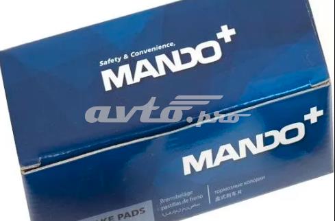 MPD16 Mando Klocki hamulcowe przednie tarczowe